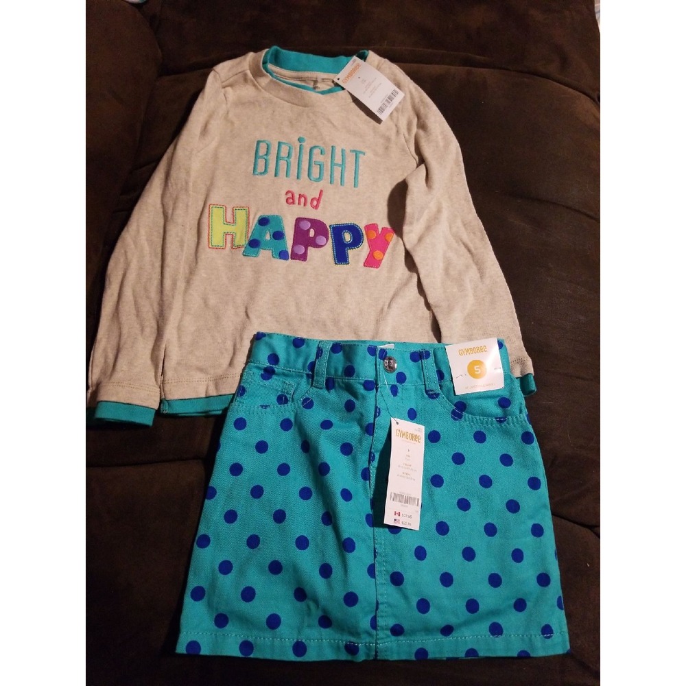 Gymboree color happy‎ outfit 5 nwt